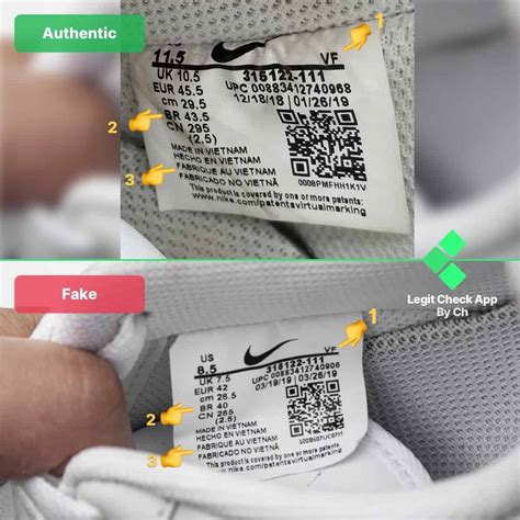 how do you know nike shoes are fake|nike authentic serial number check.